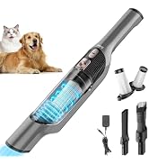Zefiro Compact Powerful Cordless Handheld Vacuum, Rechargeable Portable Car Vacuum for Car &amp; Pet ...
