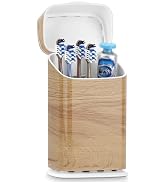 GFWARE Toothbrush Holders with Cover - 5 Slots Toothbrush and Toothpaste Holde Kids Tooth Brush H...