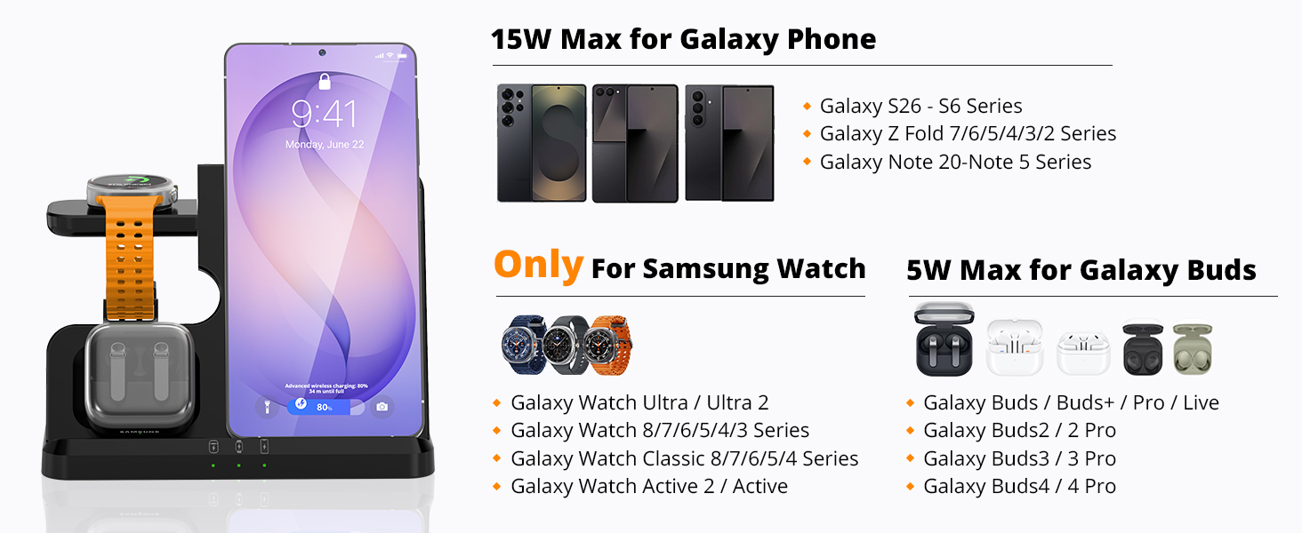 galaxy watch charger