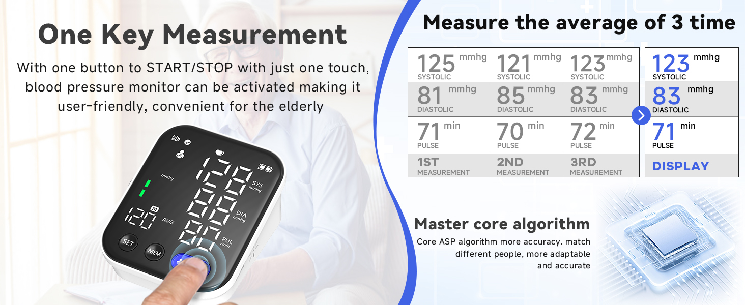 Upper Arm Blood Pressure Monitors for Home Use