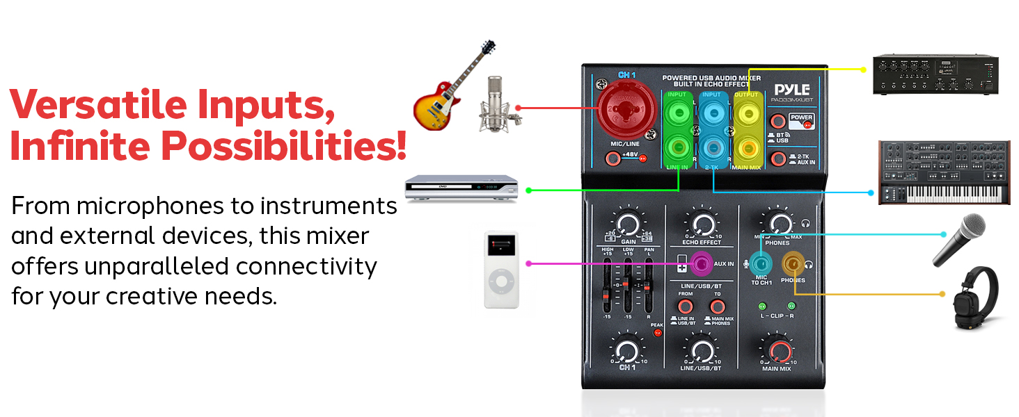 mixer interface mixer sound mixer usb cross fader pyle dj mixer usb audio interface mixer usb