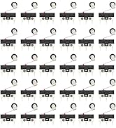 EC Buying 30PCS Micro Limit Switch with Roller Lever 1A 125V AC 3Pin SPDT Arm Snap action Micro L...