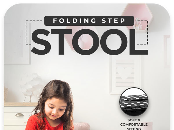 folding footstool foot step stool foldable bathroom stool utopia home folding step stool