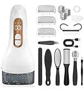 Electric Callus Remover for Feet,Rechargeable Electronic Foot File Pedicure Tools,Professional Wa...