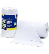 Greenfound Microfiber Cleaning Cloth Roll -80 Pack, 11.5x11.5, Tear Away Towels, Reusable and Was...