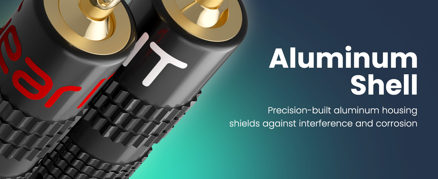 Aluminum Shell Precision-built aluminum housing shields against interference and corrosion