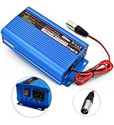 24V Battery Charger Automatic Smart Charger 5A trickle Charger and I/O Switch 3 pin XLR Connector...
