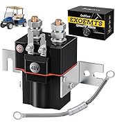EXOEMTS 48V Club Car Solenoid, 4 Terminal Solenoid Coil for Club Car 1995-up DS &amp; 2004-2008 Prece...