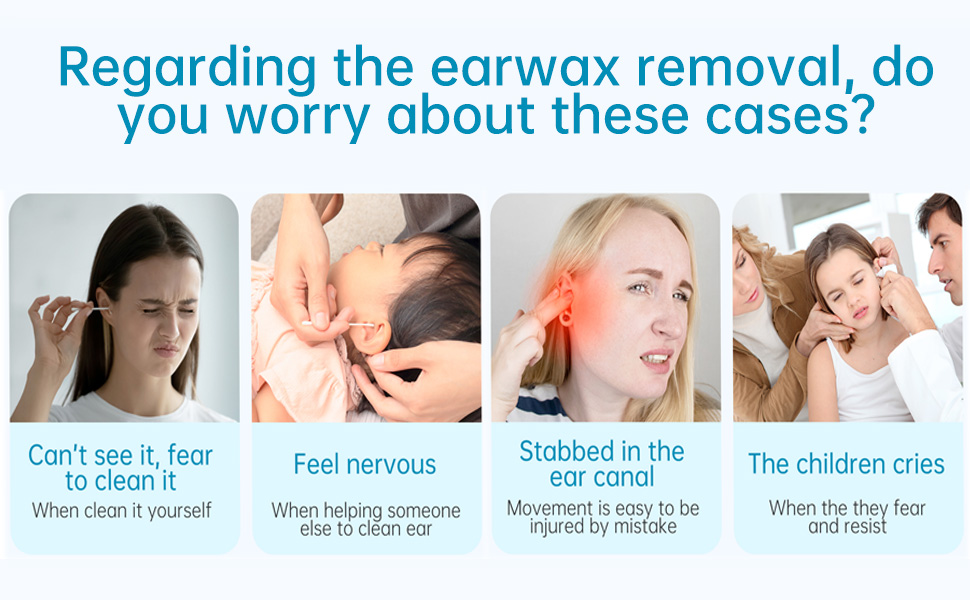 Wax Remove Ear Picker with Vari Replacement Tips