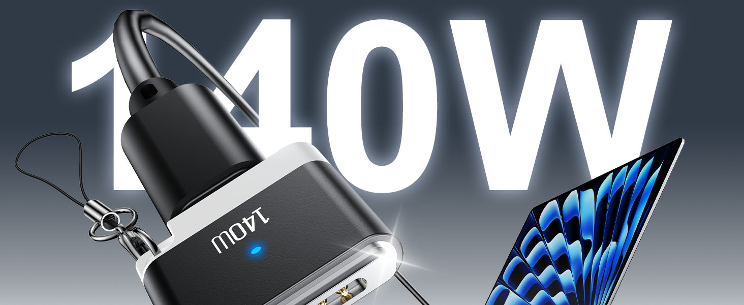 140W USB C to Magsafe 3 Adapter