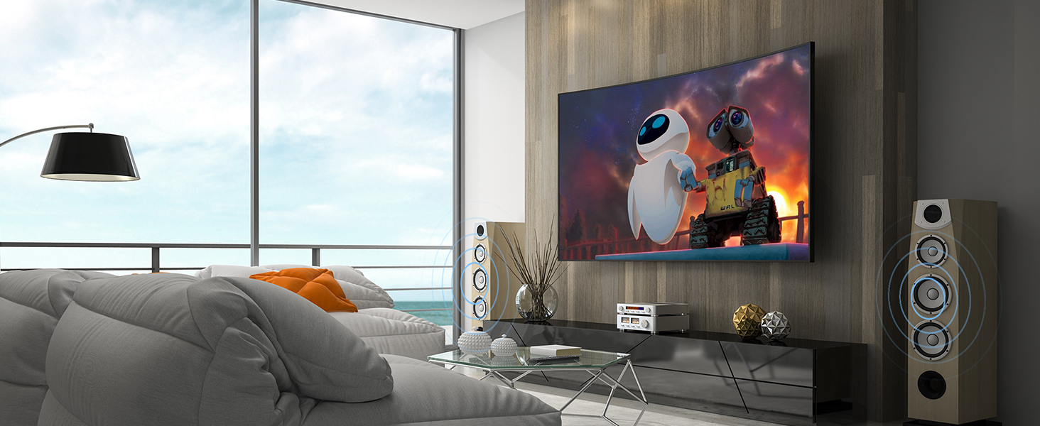 BLUERIGGER 2rca subwoofer cables home theatre noise less audio surround sound speakers durable foil