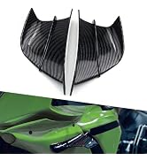 Diamall 2 PCS Motorcycle Fairing Wing, Carbon Fiber Side Spoiler, Fashion Motorcycle Aerodynamic ...