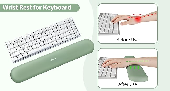 cloud keyboard wrist rest