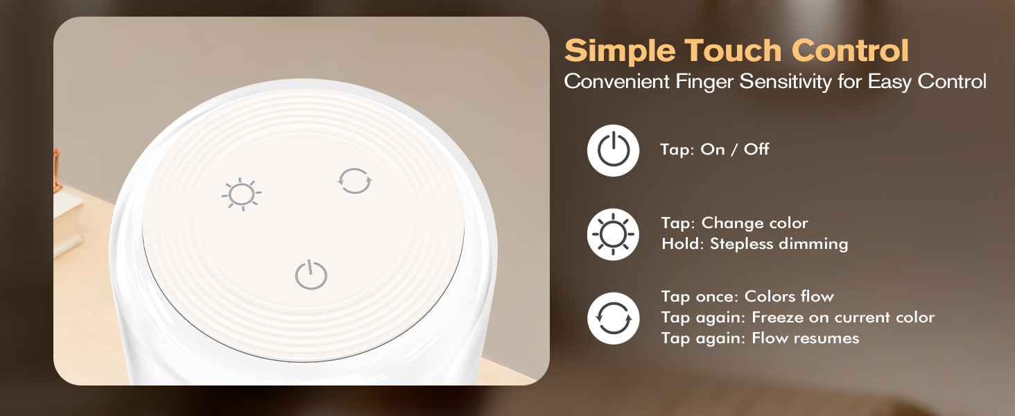 touch lamps for nightstand