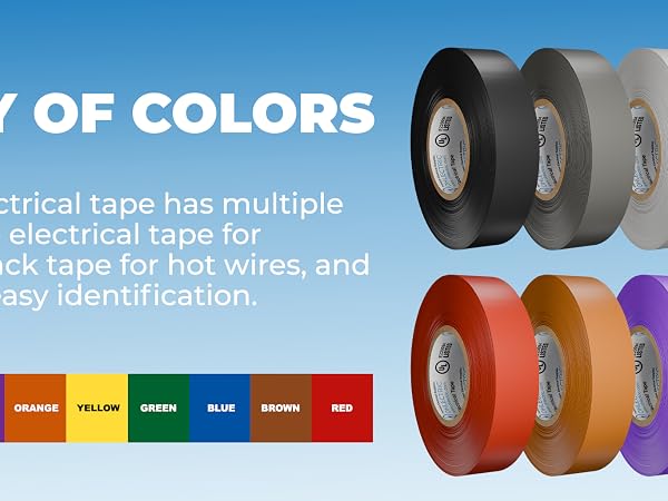 Professional Grade Vinyl Electrical Tape