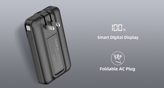 magnetic battery bank with ac plug