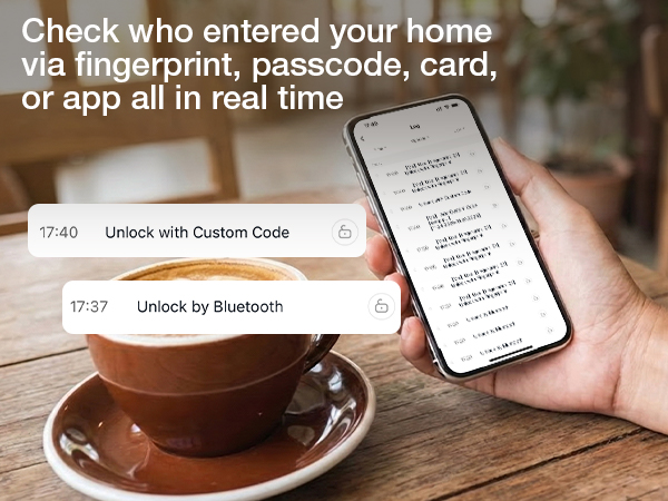 fingerprint doorknob