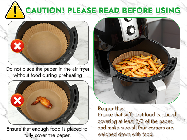 liners for air fryer basket