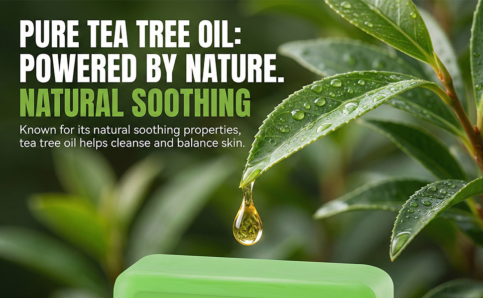 tea tree oil soap