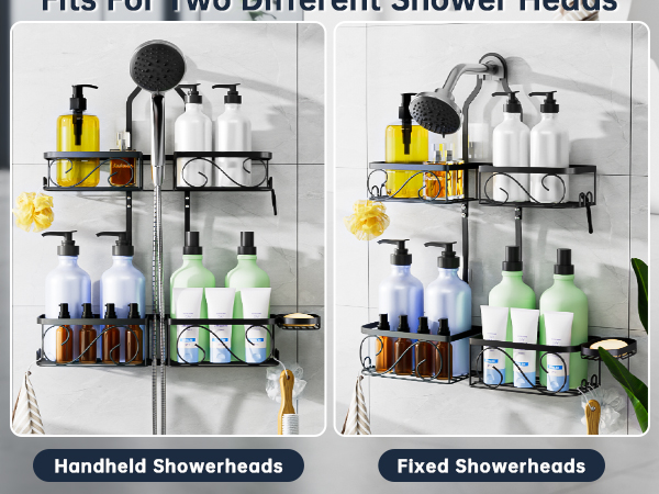 fits for two different shower heads