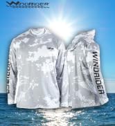 WindRider Men’s Rash Guard Swim Shirt – Long Sleeve UPF 50+ Performance Fit