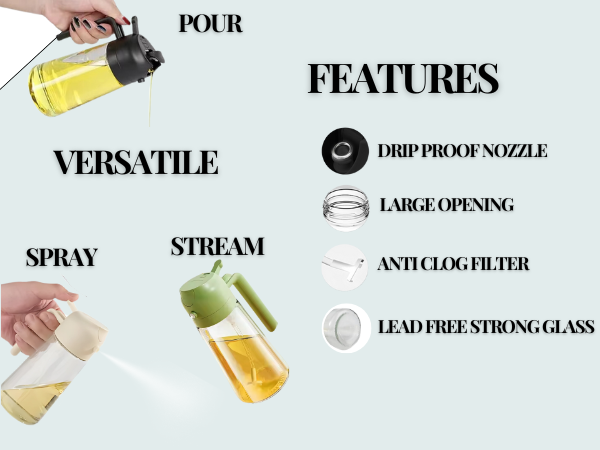cooking gadgets oil container cook dispensador de aceite de cocina
