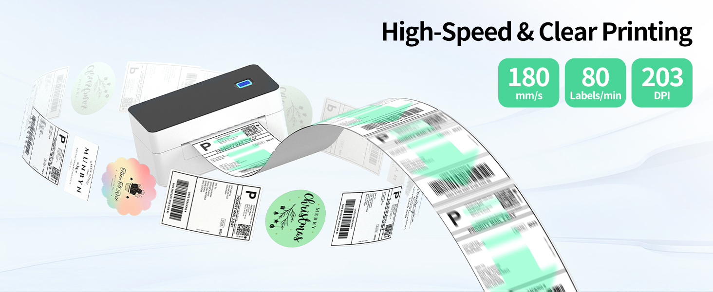 High-Speed &amp; Clear Printing