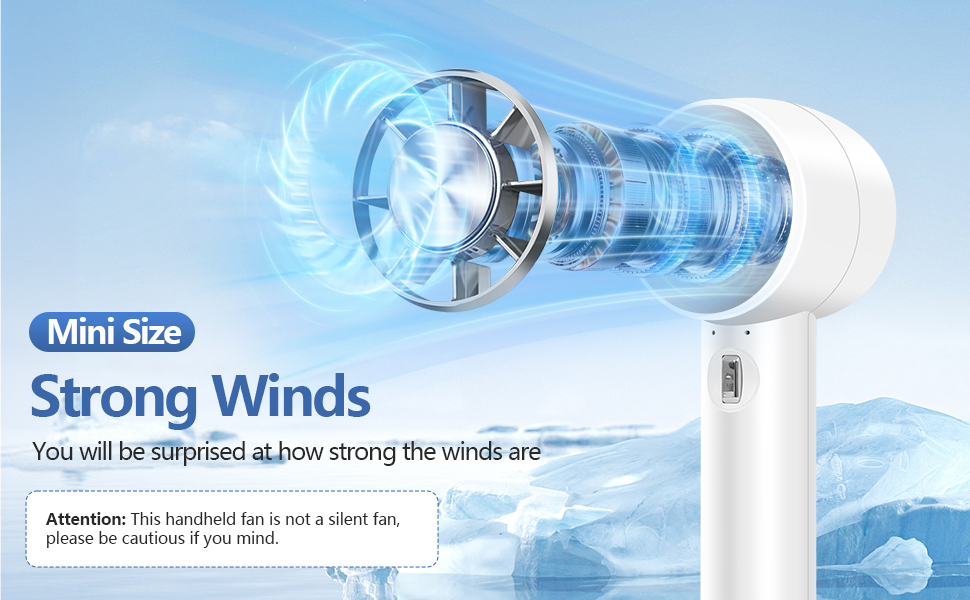 rechargeable handheld fan desk fan
