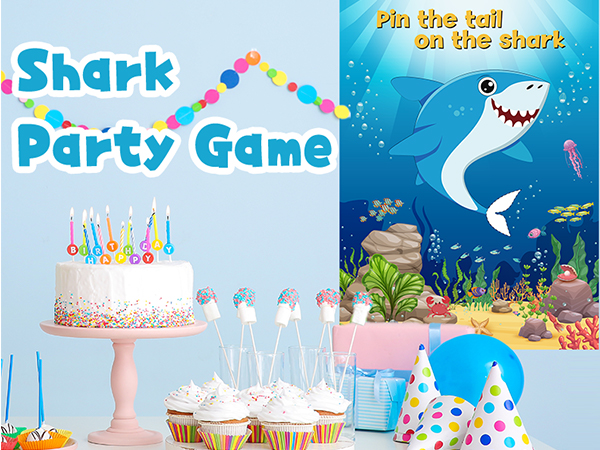 Pin The Tail on The Shark