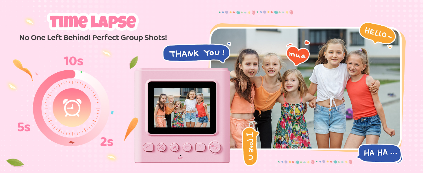 Kids Camera Instant Print