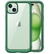 Diaclara Designed for iPhone 15 Case, Full Body Rugged Case with Built-in Touch Sensitive Anti-Sc...