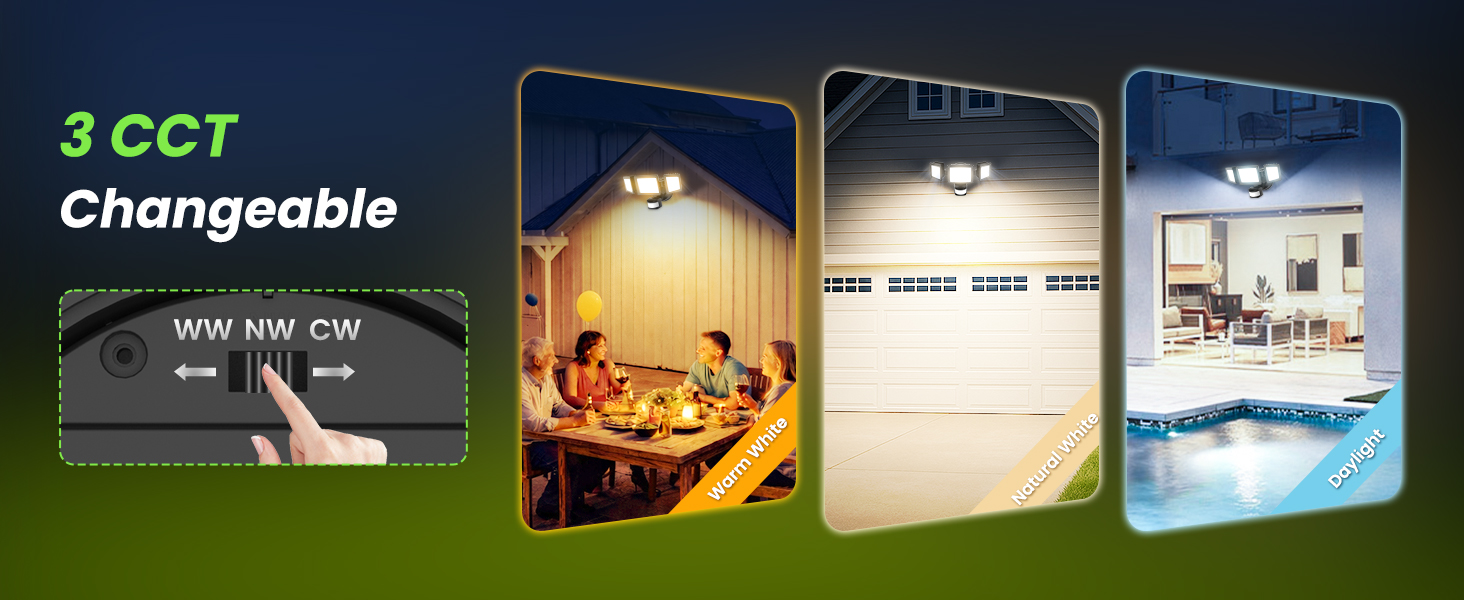 flood lights outdoor motion sensor