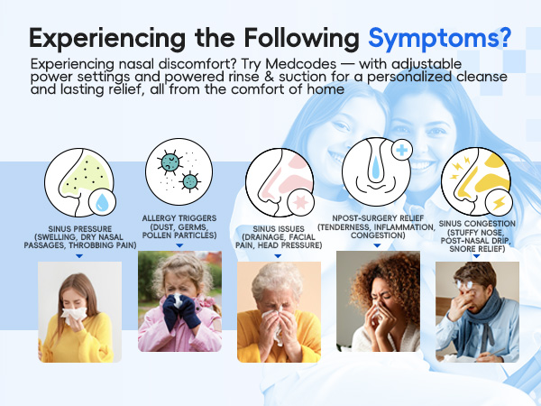 Experiencing the Following Symptoms?