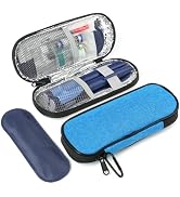 BLK8IGHT Insulin Pen Cooler Travel Case with 2 Reusable TSA Approved Ice Packs, Diabetic Medicati...