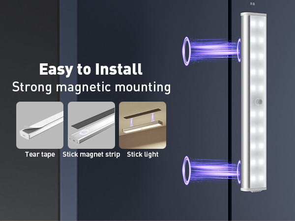 48-LED Rechargeable Closet Lights