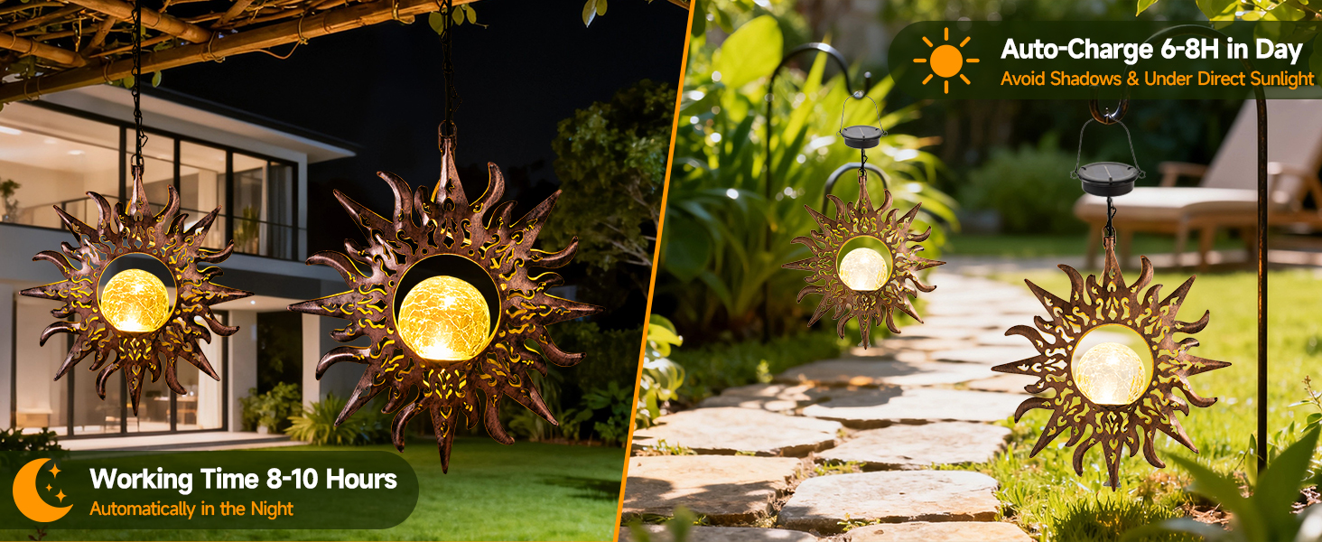 solar lights outdoor waterproof