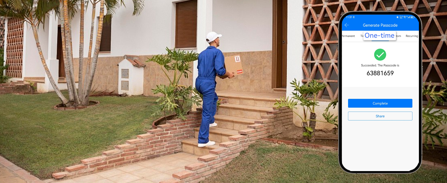 keyless entry door lock