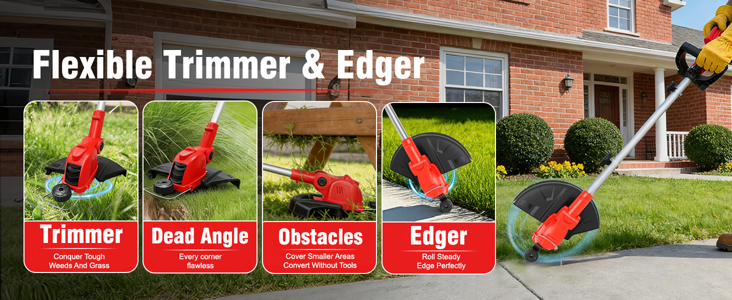 2-in-1 String Trimmers