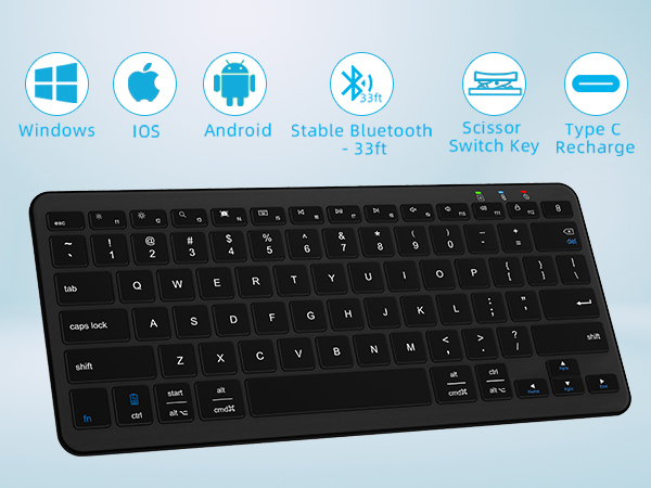 wireless bluetooth keyboard