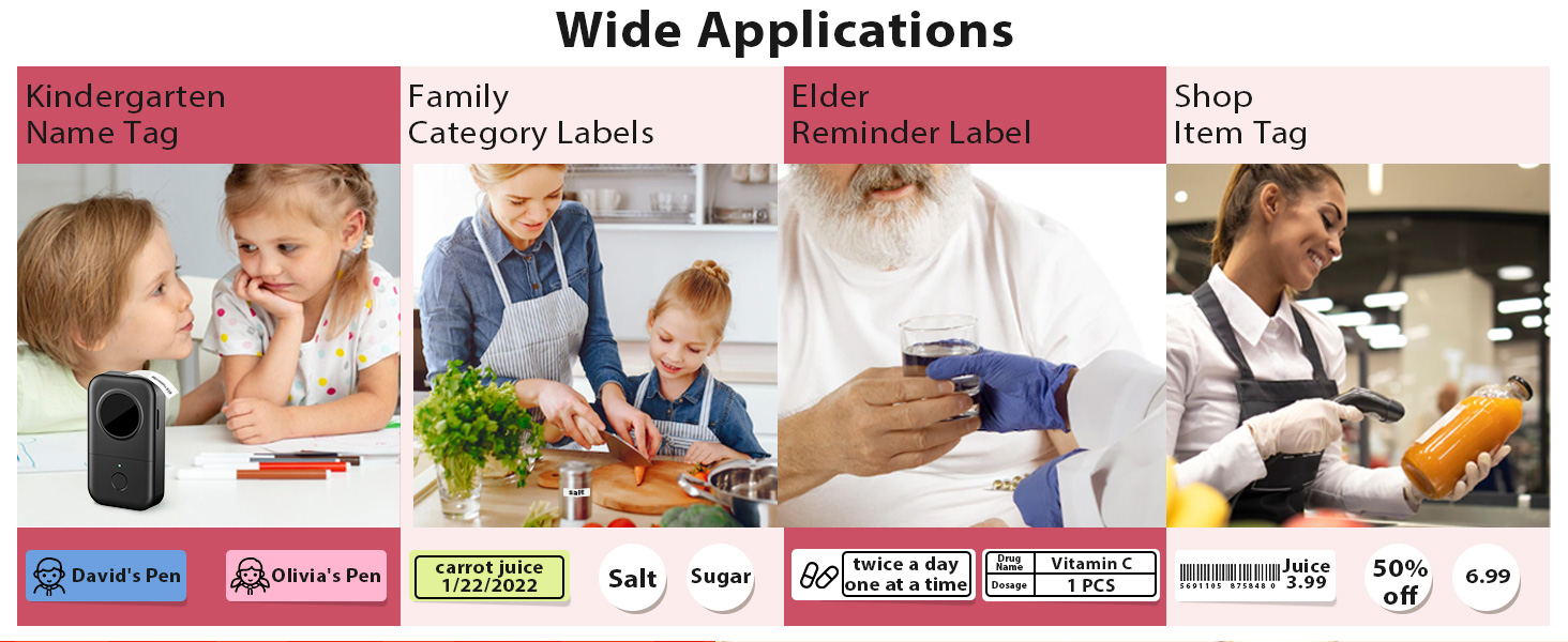 label maker machine with tape