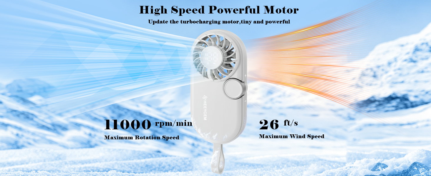 Handhled fan