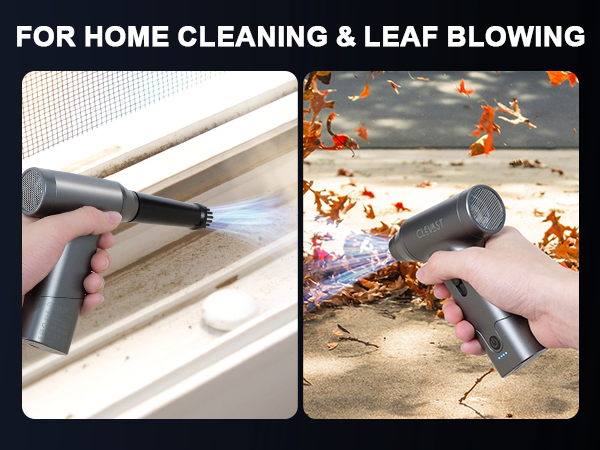 for home cleaning and leaf blowing