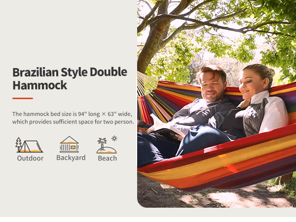 CHULIM Brazilian Double Hammock-1