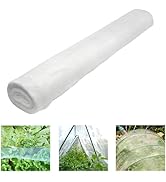 Roll Packed 10x100FT Garden Netting, Fine Mesh Pest Barrier Protect Your Plant Fruits Flower, Ins...