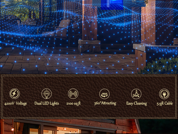 bug zapper outdoor 4200v