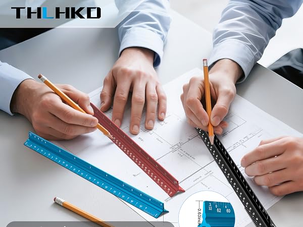 Architectural Scale Ruler 12-Inches