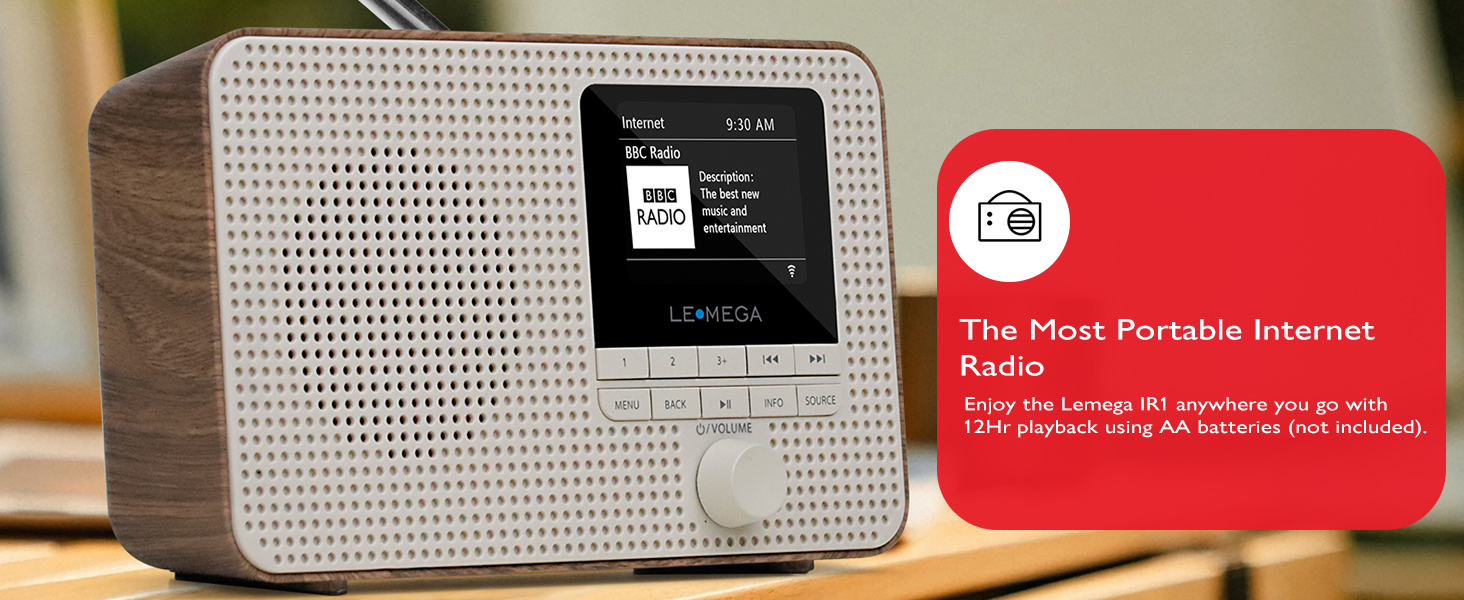 "internet radio, internet alarm clock radio wifi" wifi radio,wifi internet radio player