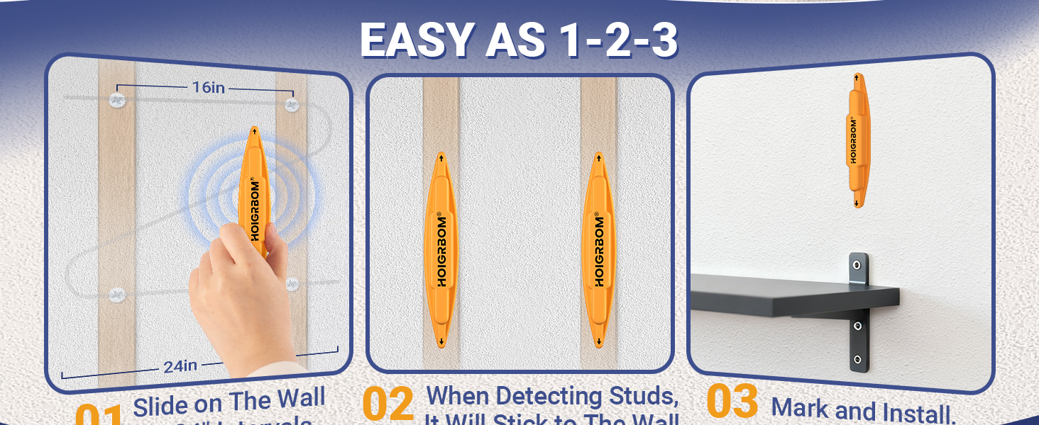 wall stud finder/stud detector for drywall/Magnetic Stud Finder/Powerful Wall stud finder magnet