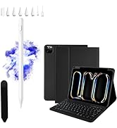 aMZCaSE for iPad Pro 13 inch Case 2024 with Keyboard Bundle with Pencil for Apple ipad(Pen Compat...