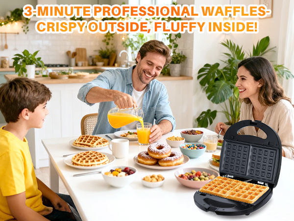 waffle and pancake maker